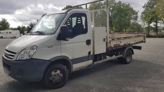 -Iveco Daily benne + coffre 35c15 146 ch 3.0 benne 3m-